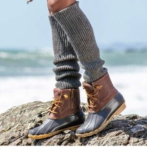 Sperry Women's Light Brown Syren Gulf Duck Boots